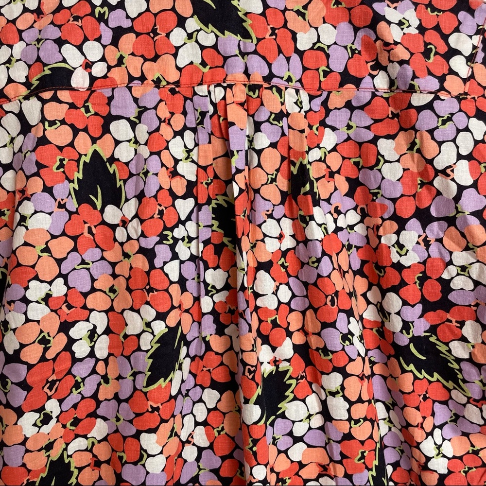 Printed Retro Shirt Dress - Picture 5 of 11